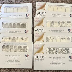 Color Street Press-On Nails - Clear Overlay Designs